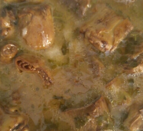 Alcachofas al limón. Vegana, vegetariana