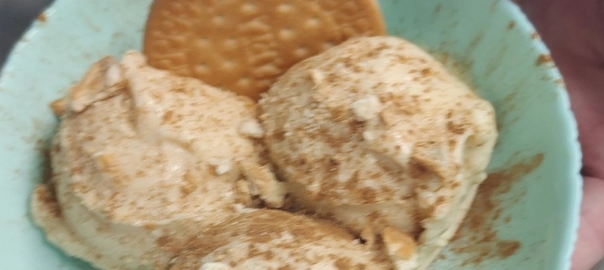 Helado de galleta con o sin gluten, con o sin azúcar en mi Thermomix en Málaga!!!!!