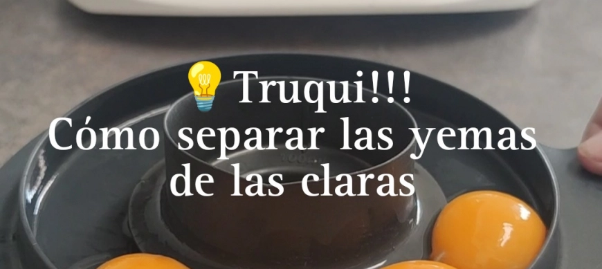Video-tuqui !!! Cómo separar las yemas de las claras Thermomix ® Málaga
