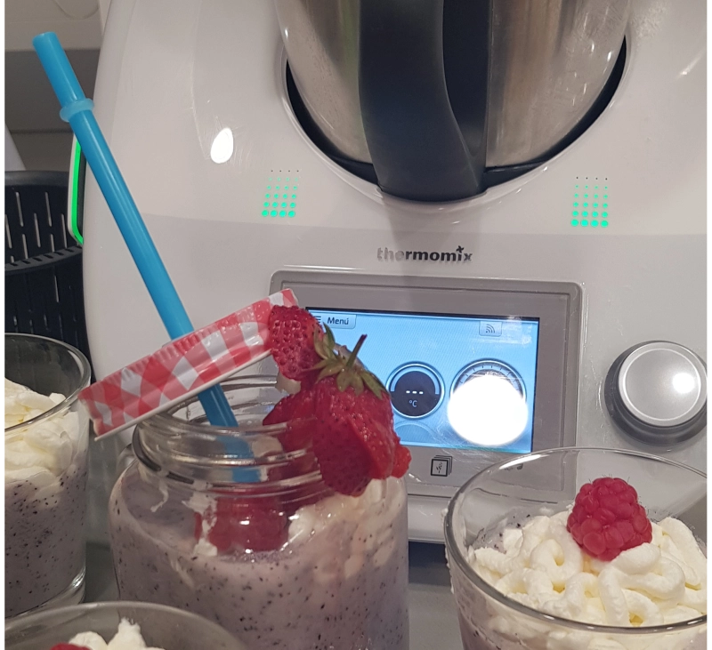 BATIDO DE FRUTOS ROJOS