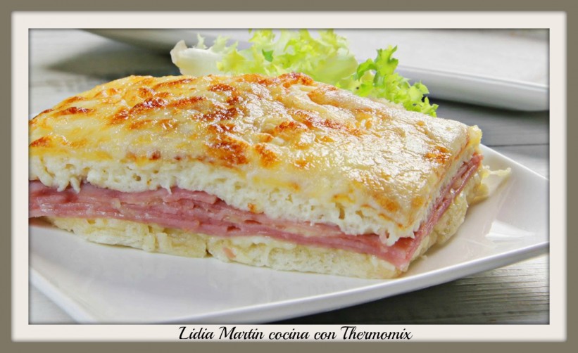 Receta de lasaña de pan de sandwich con Thermomix®