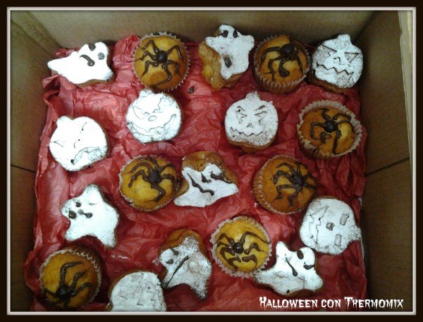 Halloween con Thermomix® : Receta de Magdalenas de naranja