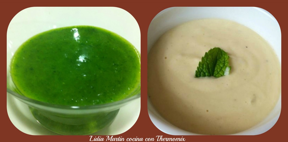 Salsa verde o Salsa tres quesos con Thermomix®