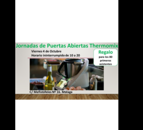 Jornadas puertas abiertas en Thermomix® Málaga