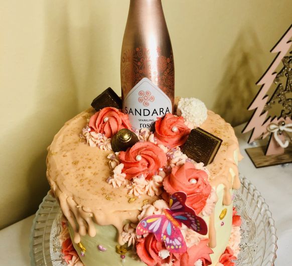 TARTA ROSE GOLD