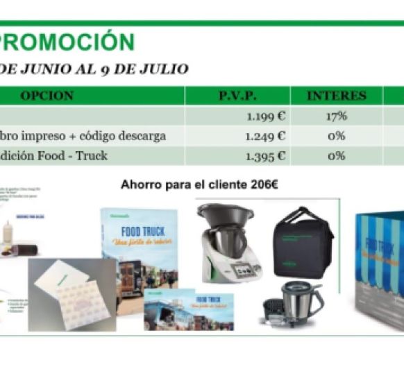 FINANCIACIÓN SÍN INTERESES. EDICIÓN FOOD TRUCK,