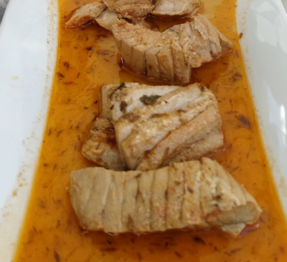ATÚN ENCEBOLLADO CON Thermomix®
