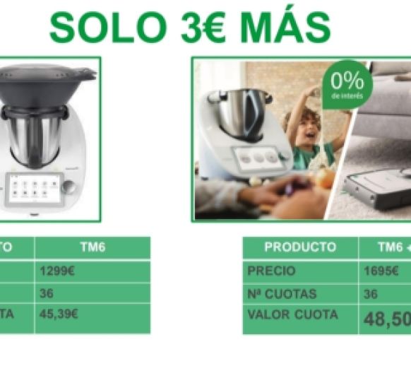 ULTIMO DIA TM6 Y ROBOT ASPIRADOR AL 0%