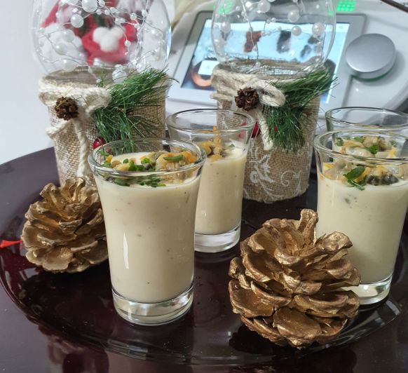 CREMA DE ESPARRAGOS BLANCOS Y BERBERECHOS BY Thermomix®