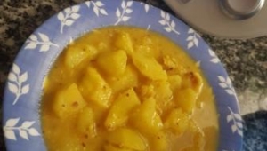 Patatas con choco ( jibia) con Thermomix®
